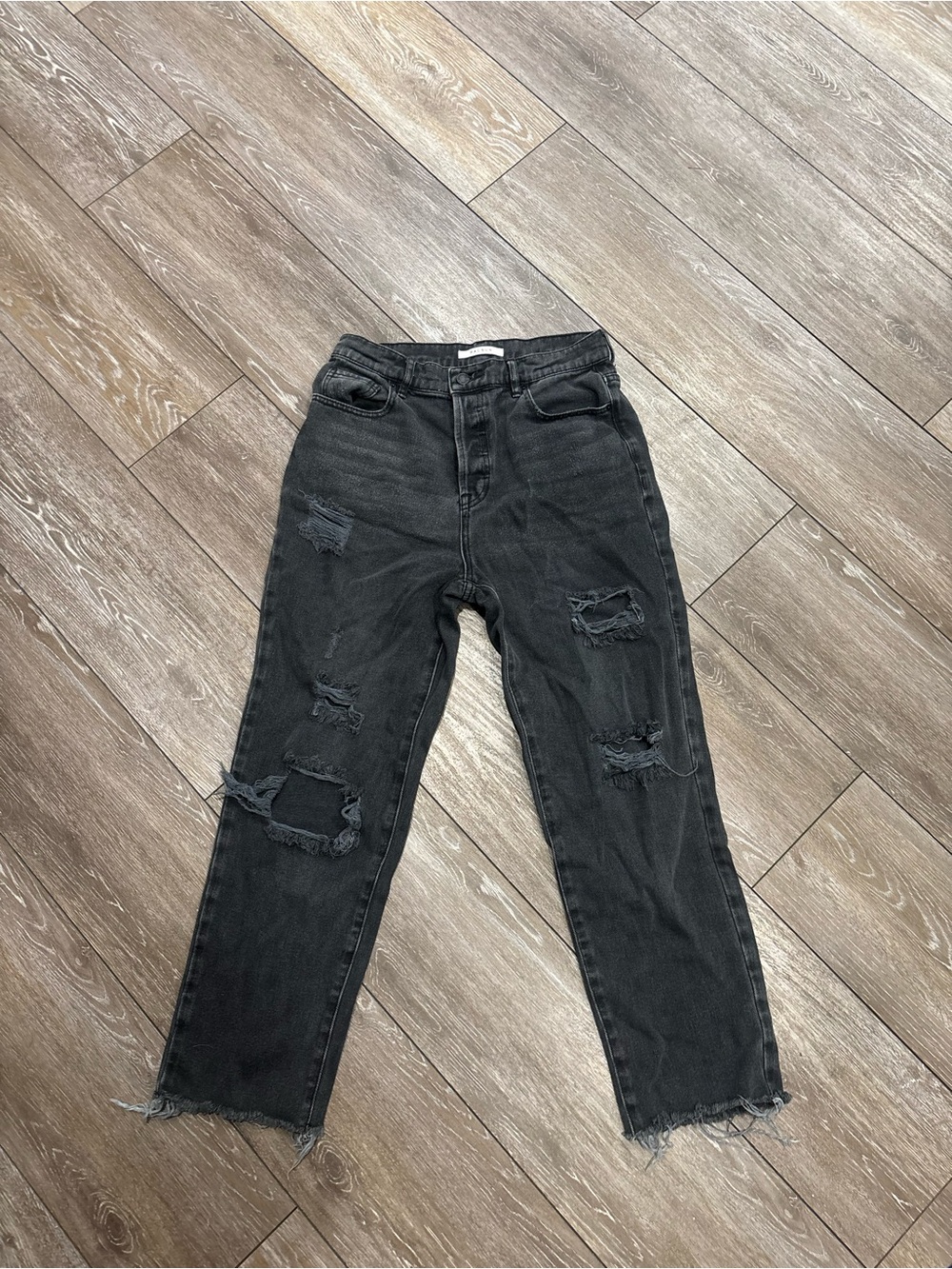Pacsun Distressed Black Women’s Jeans